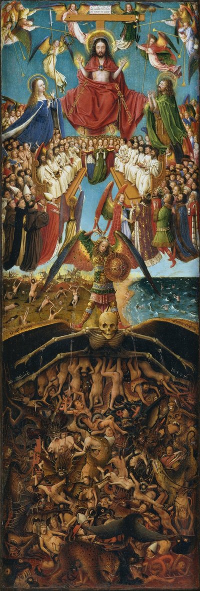 Right Panel of Diptych by Jan van Eyck
